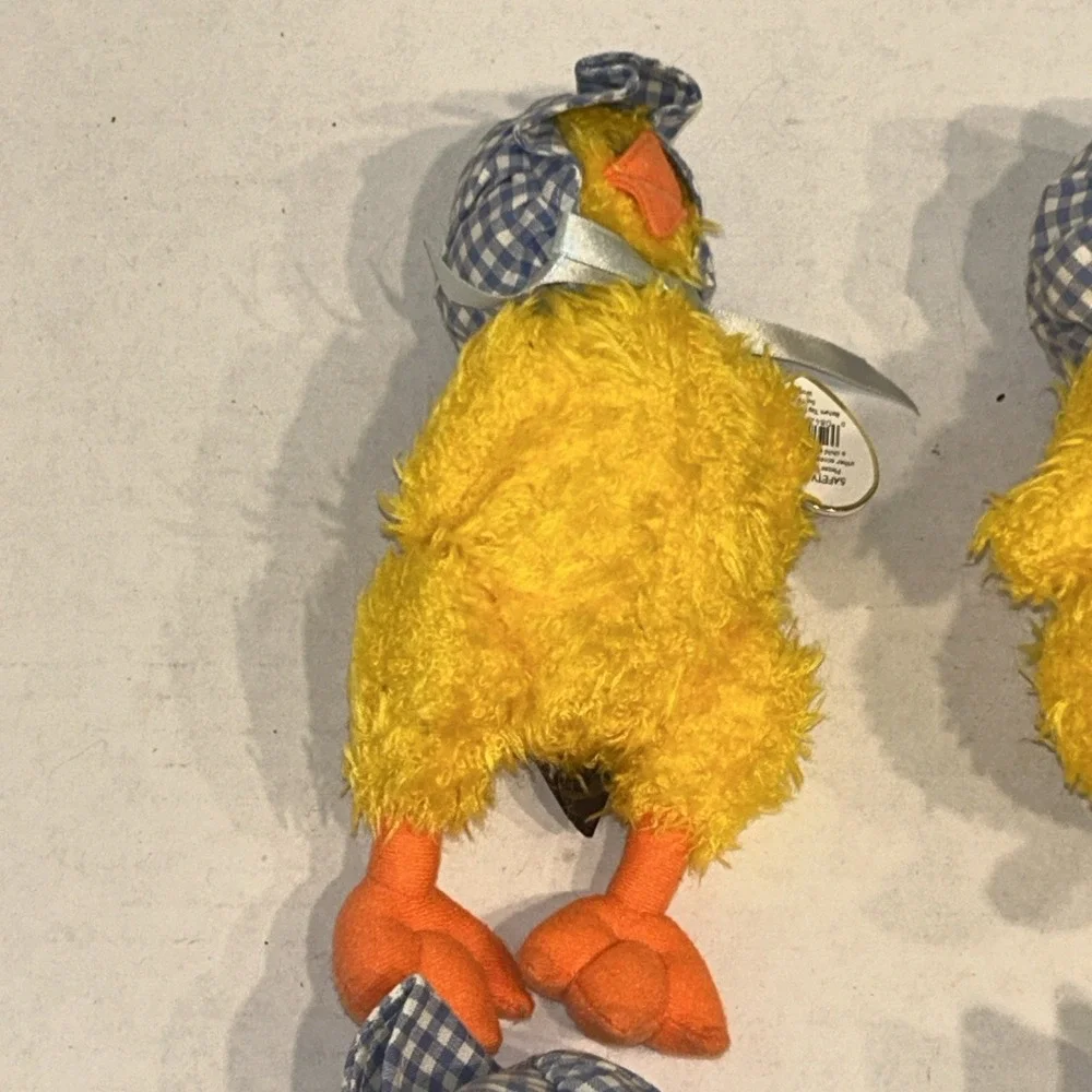 Ty Beanie Baby‎ Bonnie 1993 The Yellow Baby Chick Duck Easter With Tag Lot Of 4